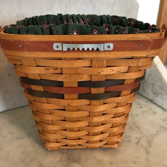 LONGABERGER Shades of Autumn Harvest Basket, Liner & Protector - Picture 13 of 17